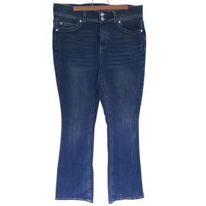 Gemma Rae Jeans Embroidered Bling Pockets Bootcut Women’s Size 16 W  36x31